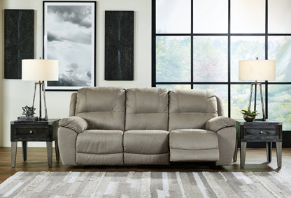 Haines Furniture Outlet - Ashley Furniture - Next-Gen Gaucho Living Room - Reclining Sofa / Putty - 5420388