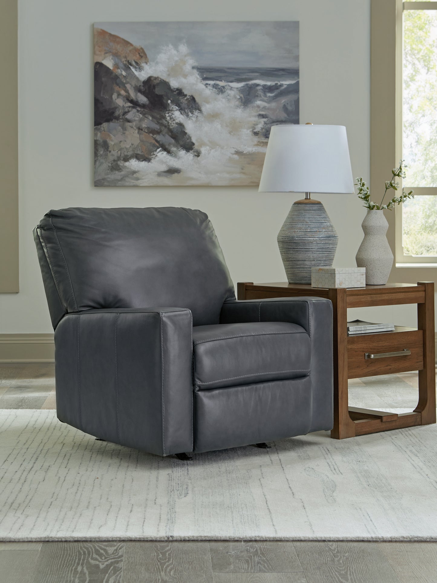 Haines Furniture Outlet - Ashley Furniture - Bolsena Living Room - Rocker Recliner / Admiral - 5560425