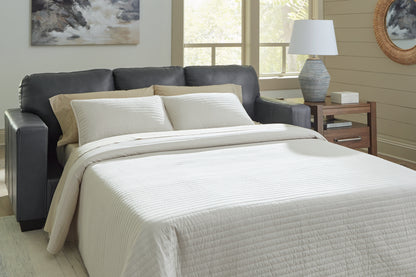 Haines Furniture Outlet - Ashley Furniture - Bolsena Living Room - Queen Sofa Sleeper / Admiral - 5560439