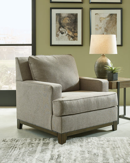 Haines Furniture Outlet - Ashley Furniture - Kaywood Living Room - Chair / Granite - 5630320
