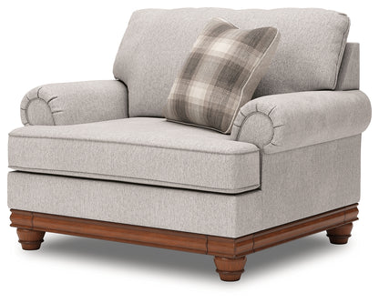 Haines Furniture Outlet - Ashley Furniture - Clearbrooke Living Room - Sofa / Sandstone - PC5680338