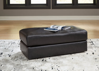 Haines Furniture Outlet - Ashley Furniture - Amiata Living Room - Sofa / Onyx - 5740538