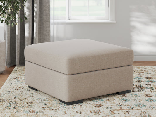Haines Furniture Outlet - Ashley Furniture - LadyMae Living Room - Oversized Accent Ottoman / Twill - 5940408
