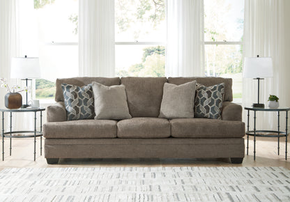 Haines Furniture Outlet - Ashley Furniture - Stonemeade Living Room - Sofa / Nutmeg - 5950538
