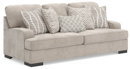 Haines Furniture Outlet - Ashley Furniture - High Profile Living Room - Sofa / Taupe - 5990238