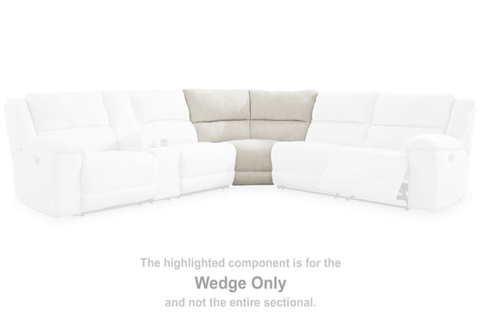 Haines Furniture Outlet - Ashley Furniture - Keensburg Sectional - RAF Reclining Power Loveseat / Linen - 6180775