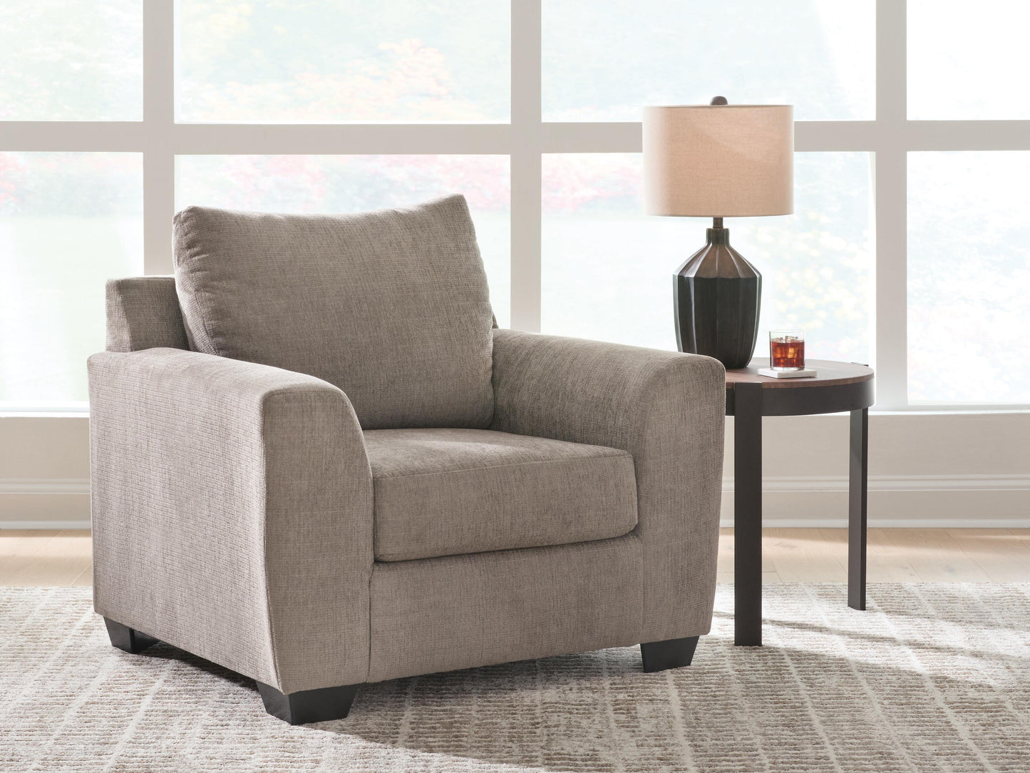 Haines Furniture Outlet - Ashley Furniture - Loreo Living Room - Chair / Truffle - 6310220