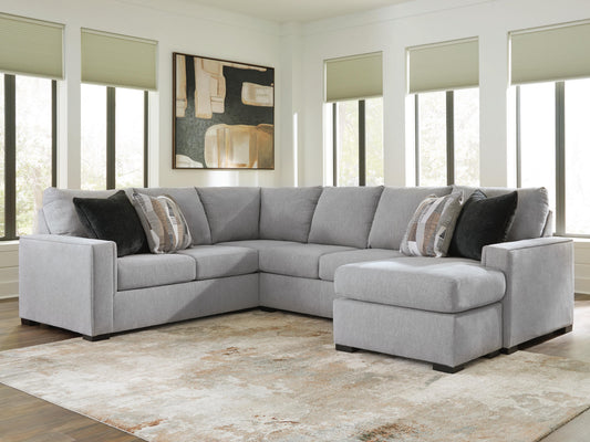 Haines Furniture Outlet - Ashley Furniture - Lakepoint Sectional - LAF 2-Piece Sectional with Chaise - 66804S2