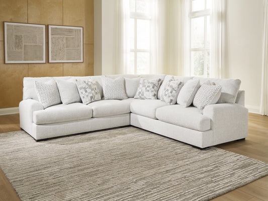 Haines Furniture Outlet - Ashley Furniture - Misty-Lakes Sectional - 3-Piece Sectional - PC66906S4