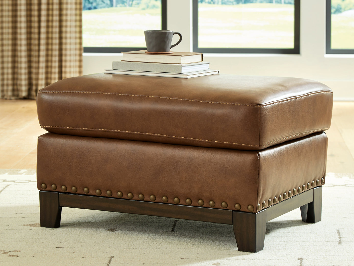 Haines Furniture Outlet - Ashley Furniture - Saonara Living Room - Ottoman - PC7310914