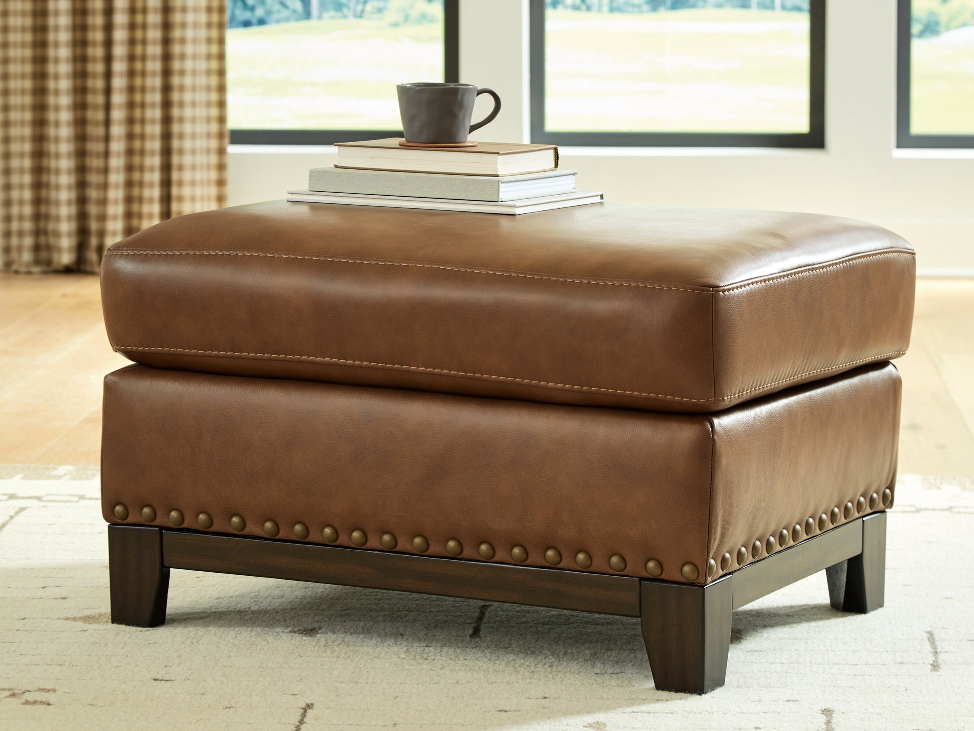 Haines Furniture Outlet - Ashley Furniture - Saonara Living Room - Ottoman - PC7310914