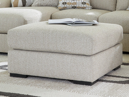 Haines Furniture Outlet - Ashley Furniture - Laurelgrove Living Room - Oversized Accent Ottoman / Pebble - 7510508