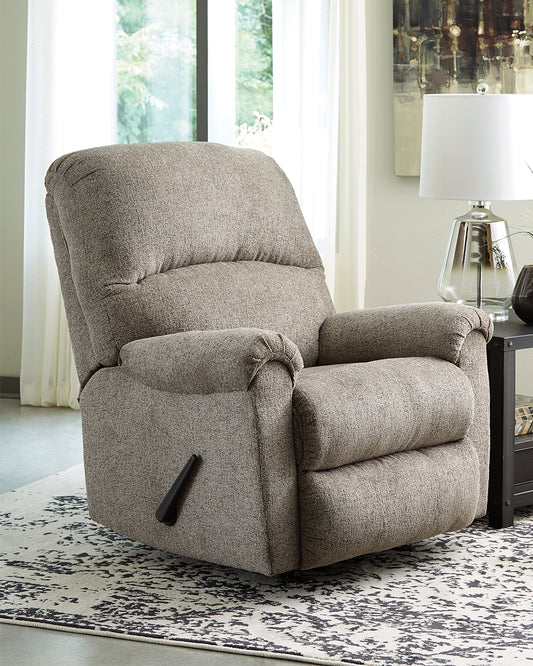 Haines Furniture Outlet - Ashley Furniture - Ballinasloe Living Room - Oversized Accent Ottoman / Smoke - 8070308