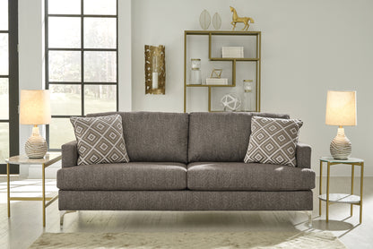 Haines Furniture Outlet - Ashley Furniture - Arcola Living Room - RTA Sofa / Java - 82604S1