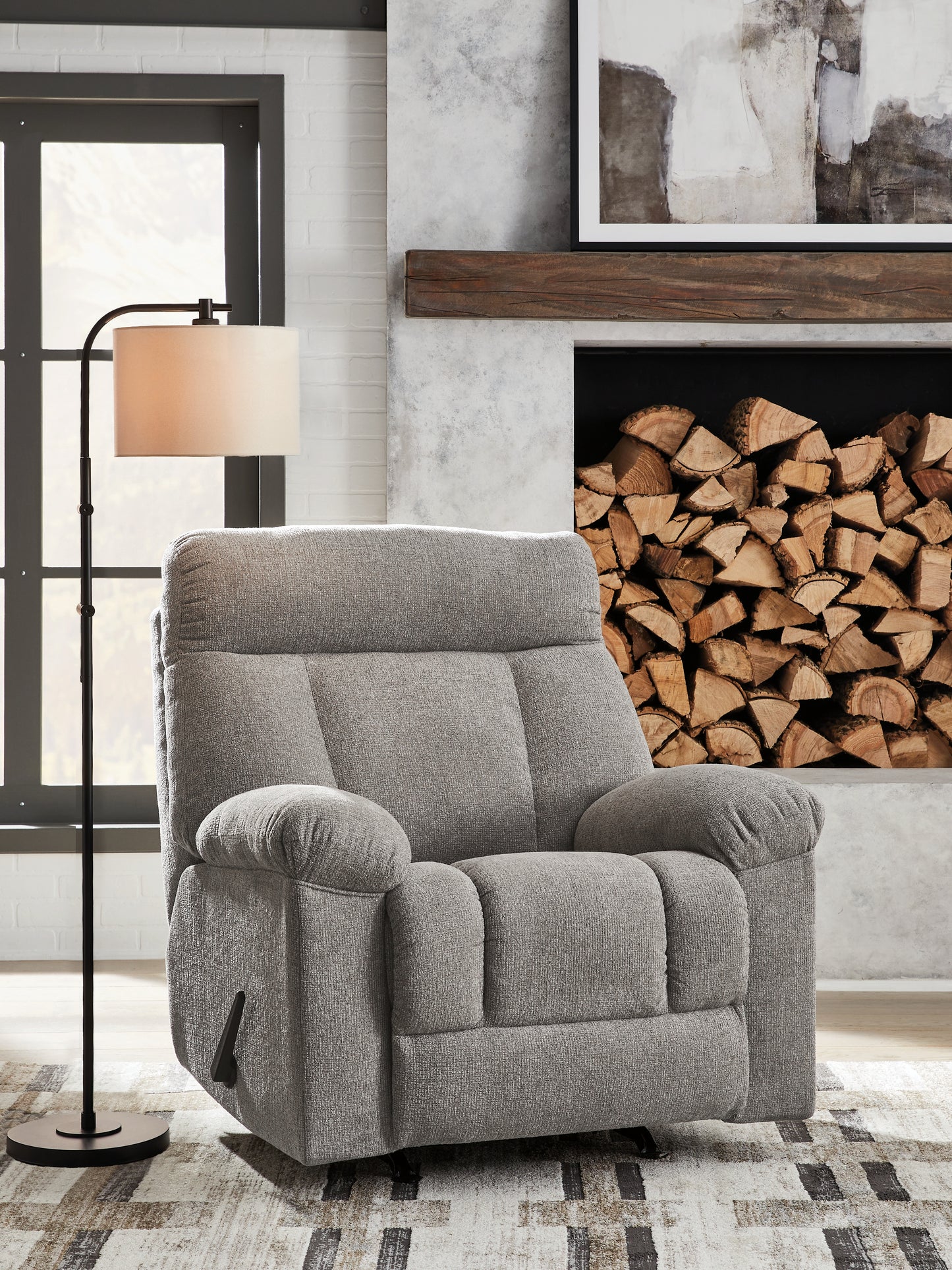 Haines Furniture Outlet - Ashley Furniture - Hoyne Park Living Room - Rocker Recliner - PC8281625