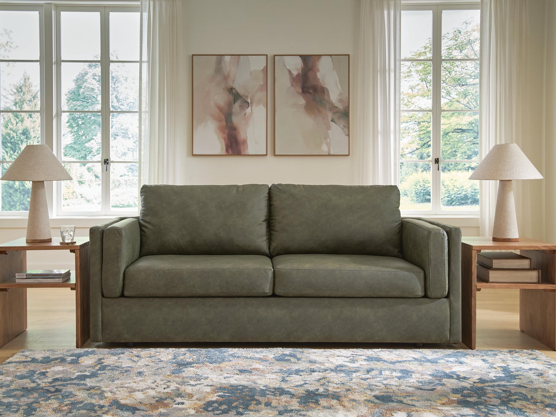 Haines Furniture Outlet - Ashley Furniture - Hollis Studio Living Room - Sofa - PC8560438