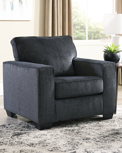 Haines Furniture Outlet - Ashley Furniture - Altari Living Room - Chair / Slate - 8721320