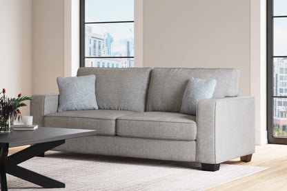 Haines Furniture Outlet - Ashley Furniture - Altari Living Room - Sofa / Alloy - 8721438