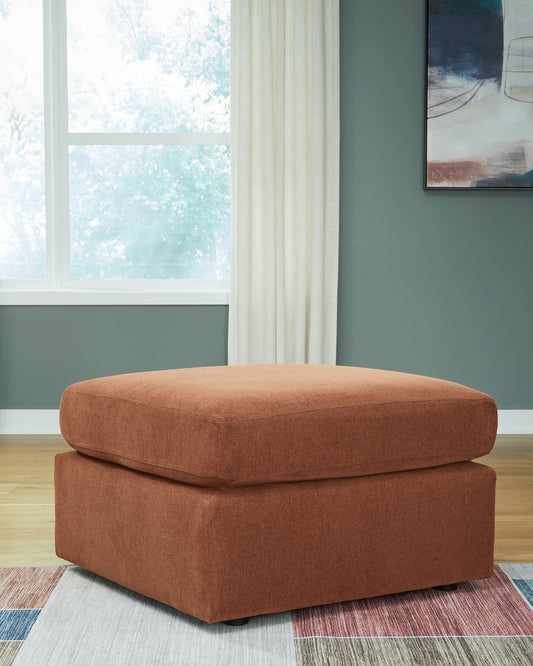Haines Furniture Outlet - Ashley Furniture - Modmax Living Room - Oversized Accent Ottoman / Spice - 9210208