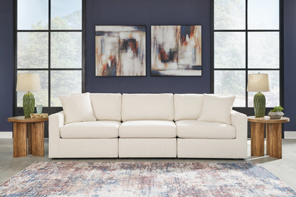 Haines Furniture Outlet - Ashley Furniture - Modmax Sectional - RAF 3-Piece Sectional / Oyster - 92103S2