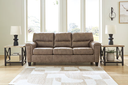 Haines Furniture Outlet - Ashley Furniture - Navi Living Room - Sofa / Fossil - 9400438