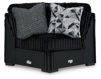 Midnight-Madness 4-Piece Sectional