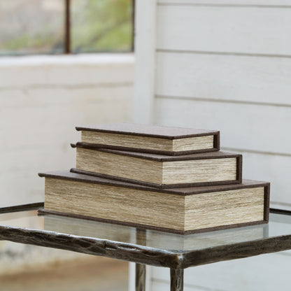 Haines Furniture Outlet - Ashley Furniture - Jolina Box (Set of 3) - Box Set (3/CN) / Brown - A2000488