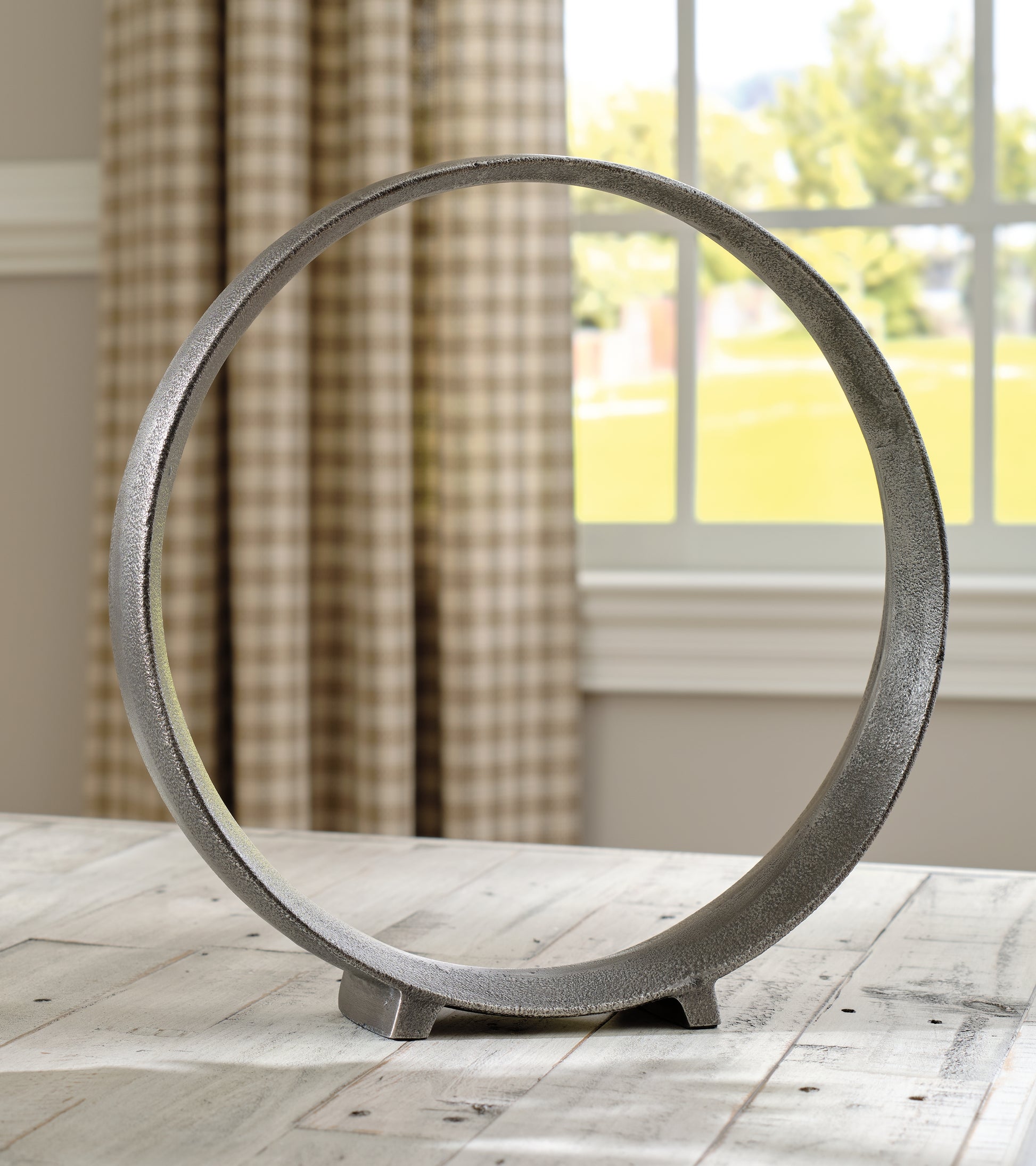 Haines Furniture Outlet - Ashley Furniture - Ryandale Sculpture - Sculpture (2/CS) / Antique Pewter Finish - A2000502