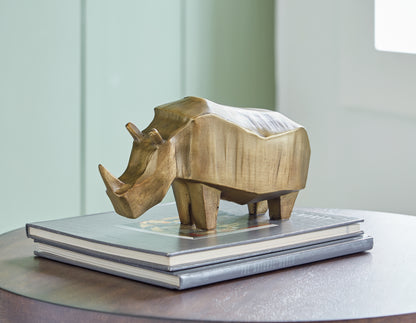 Haines Furniture Outlet - Ashley Furniture - Gentwell Sculpture - Sculpture / Antique Gold Finish - A2000665