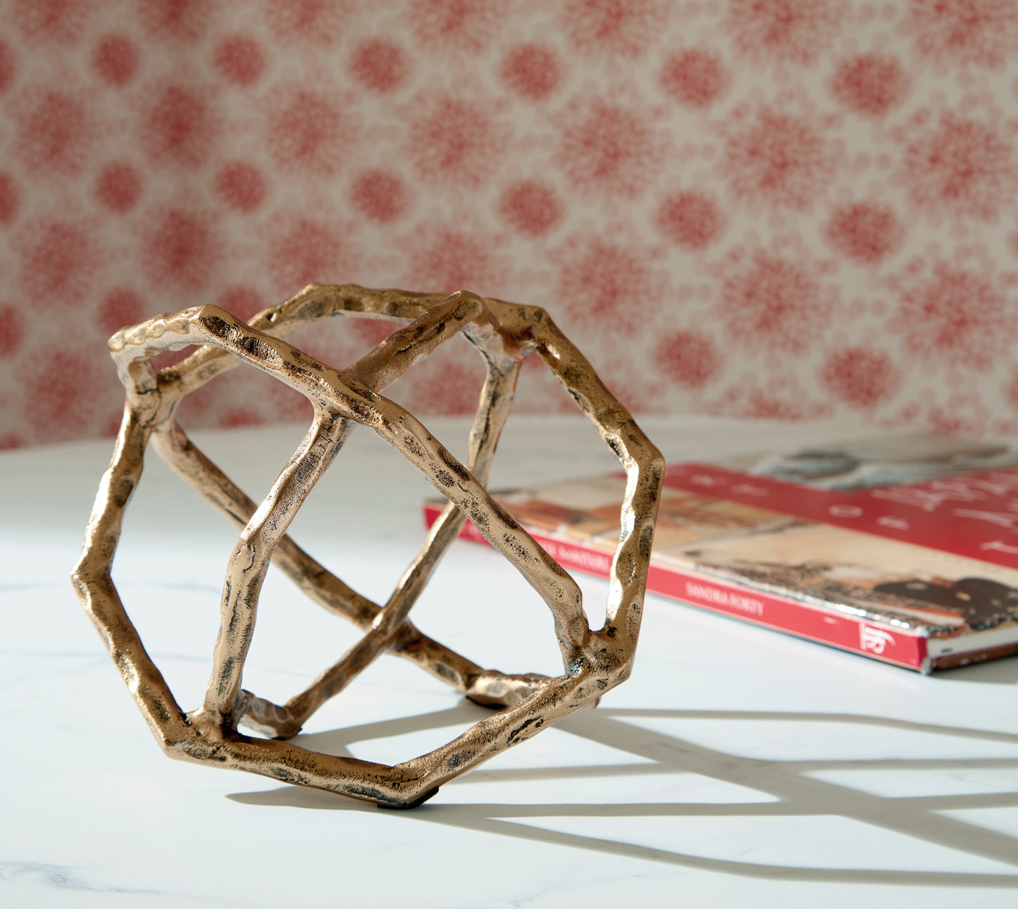 Haines Furniture Outlet - Ashley Furniture - Laddington Sculpture - Sculpture (2/CS) / Antique Brass Finish - A2000670