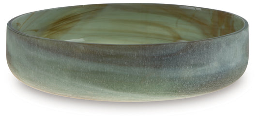 Haines Furniture Outlet - Ashley Furniture - Bannington Bowl - Bowl / Sage Green - A2000719