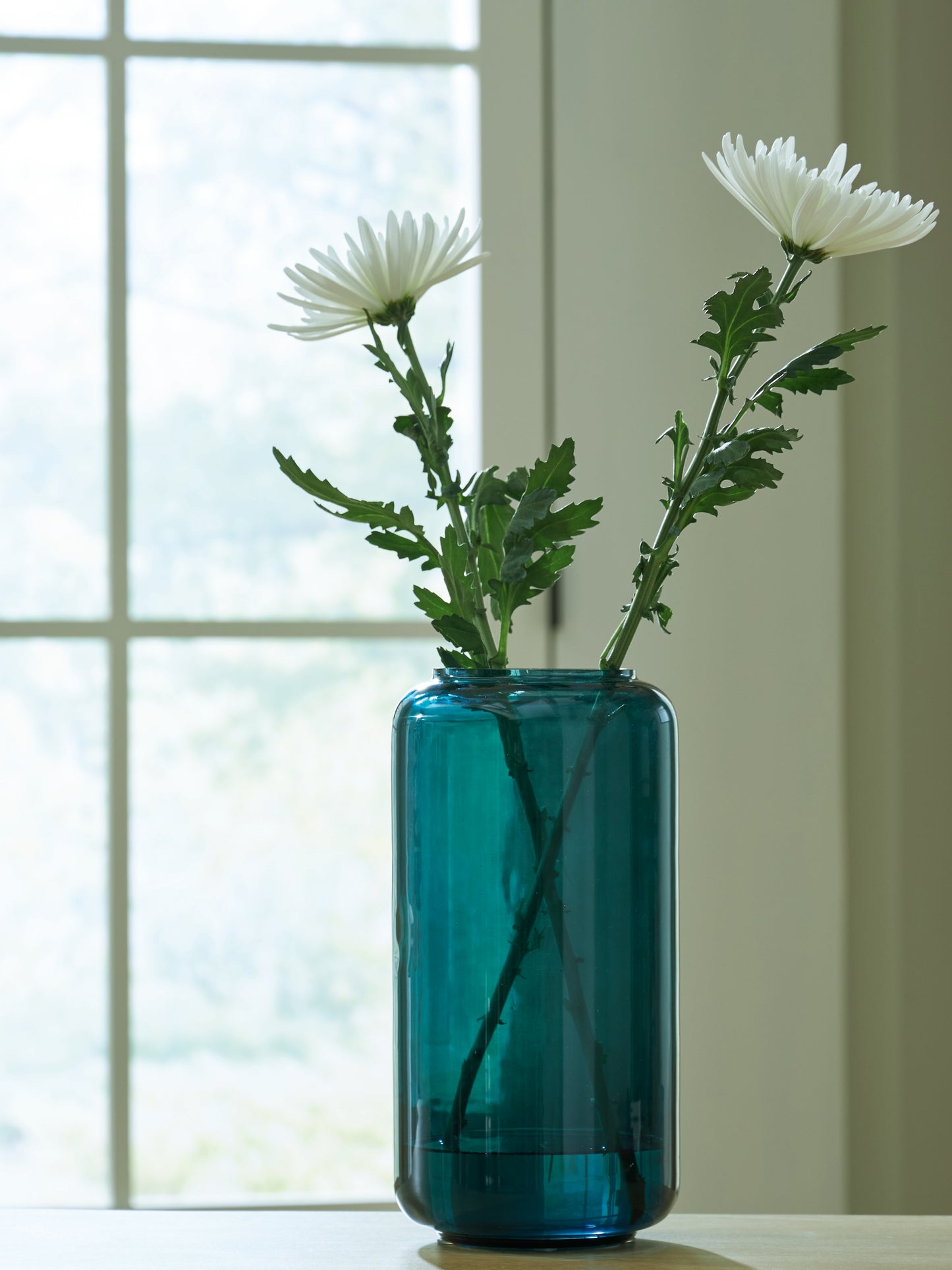 Haines Furniture Outlet - Ashley Furniture - Inisland Vase - Vase Set (Set of 2) / Teal - A2000797A1