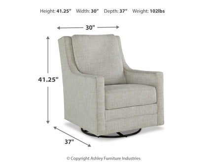 Kambria Swivel Glider Accent Chair