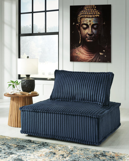 Haines Furniture Outlet - Ashley Furniture - Bales Accent Chair - Accent Chair / Navy - A3000662