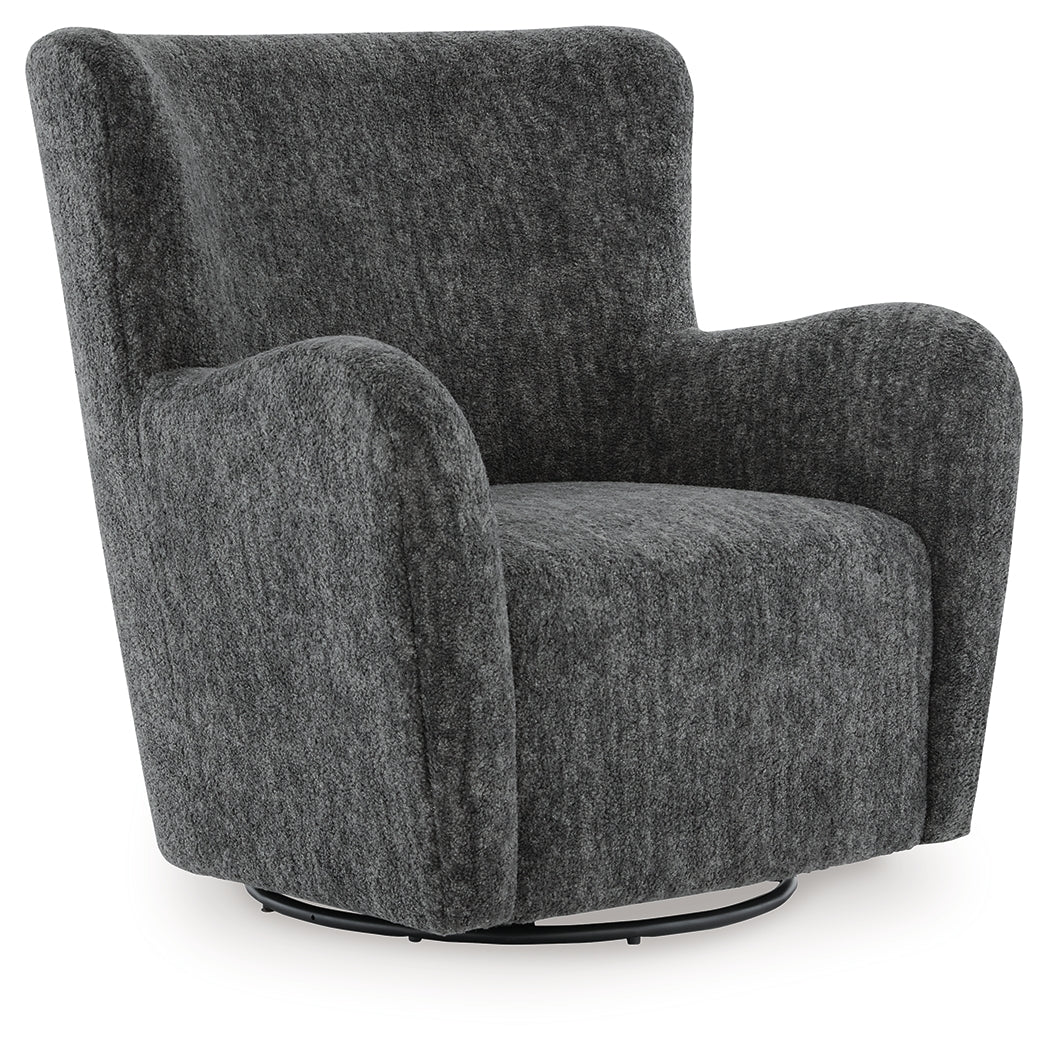 Rowenburg Swivel Glider Accent Chair