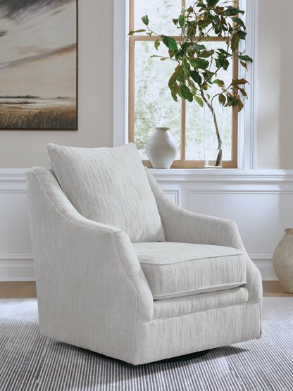 Haines Furniture Outlet - Ashley Furniture - Gubbins Swivel Accent Chair - Swivel Accent Chair - A3000818