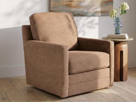 Haines Furniture Outlet - Ashley Furniture - Dishford Swivel Accent Chair - Swivel Accent Chair - A3000841