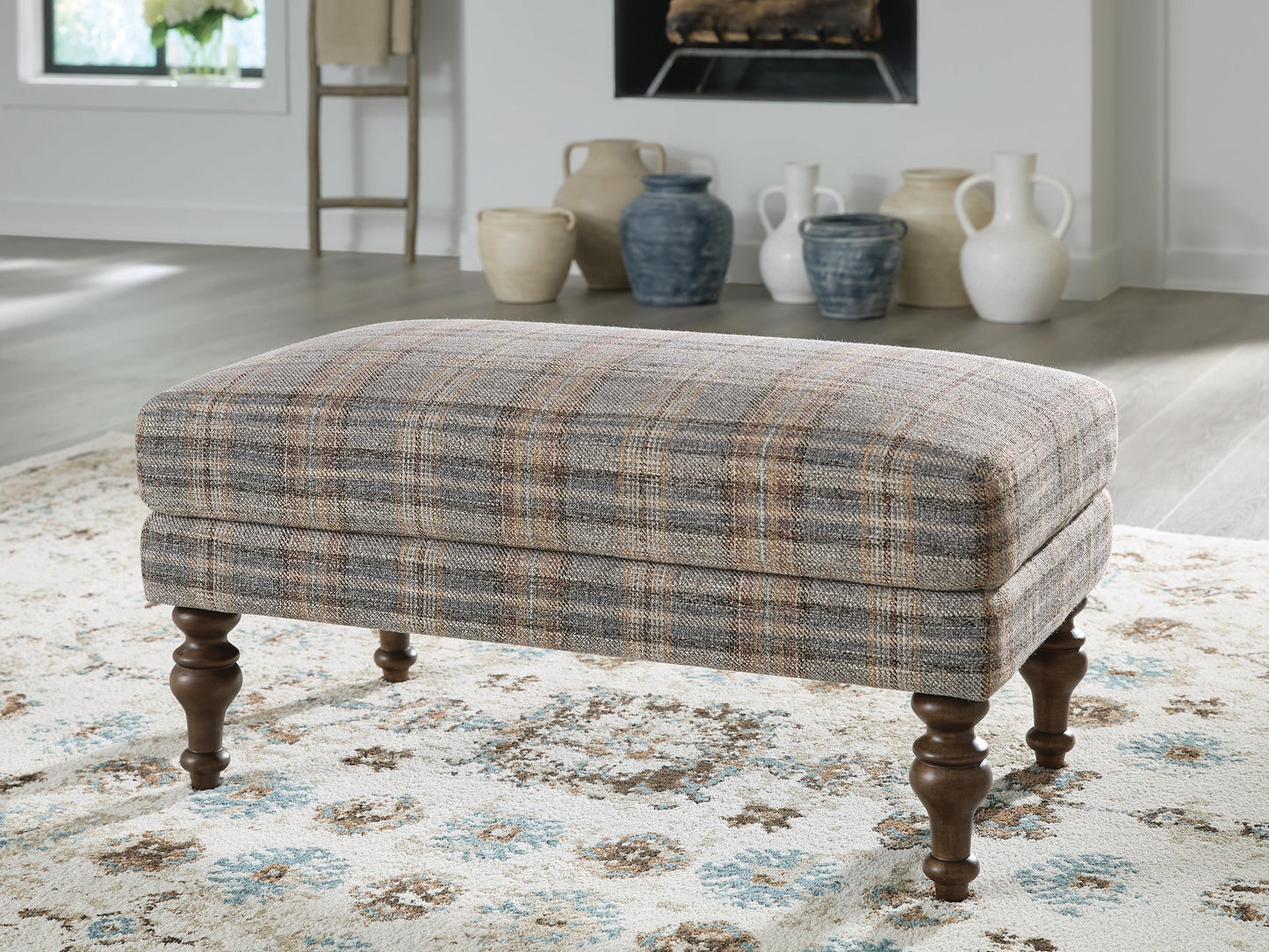 Haines Furniture Outlet - Ashley Furniture - Wilkland Living Room - Accent Ottoman - A3000845