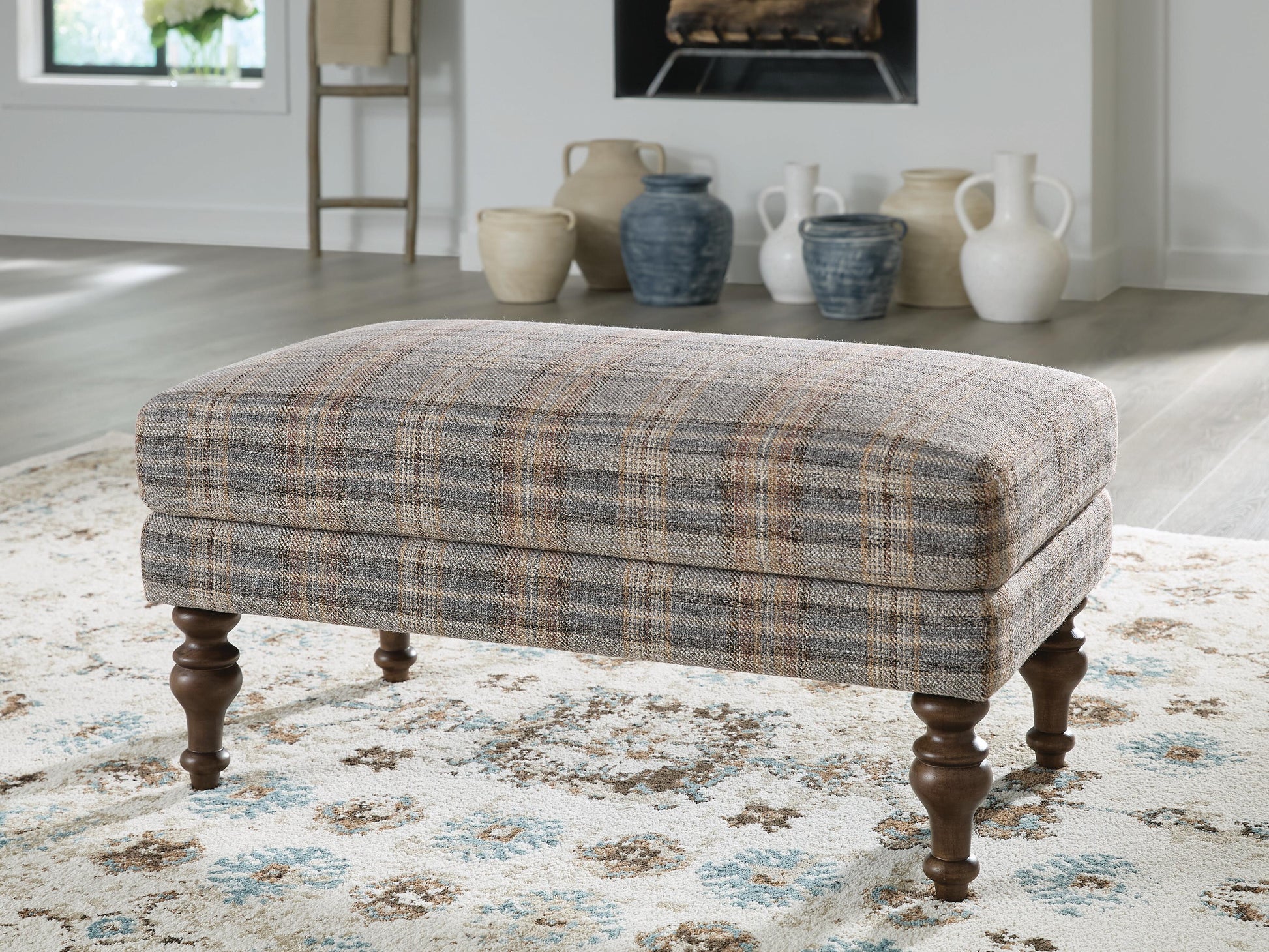 Haines Furniture Outlet - Ashley Furniture - Wilkland Living Room - Accent Ottoman - A3000845