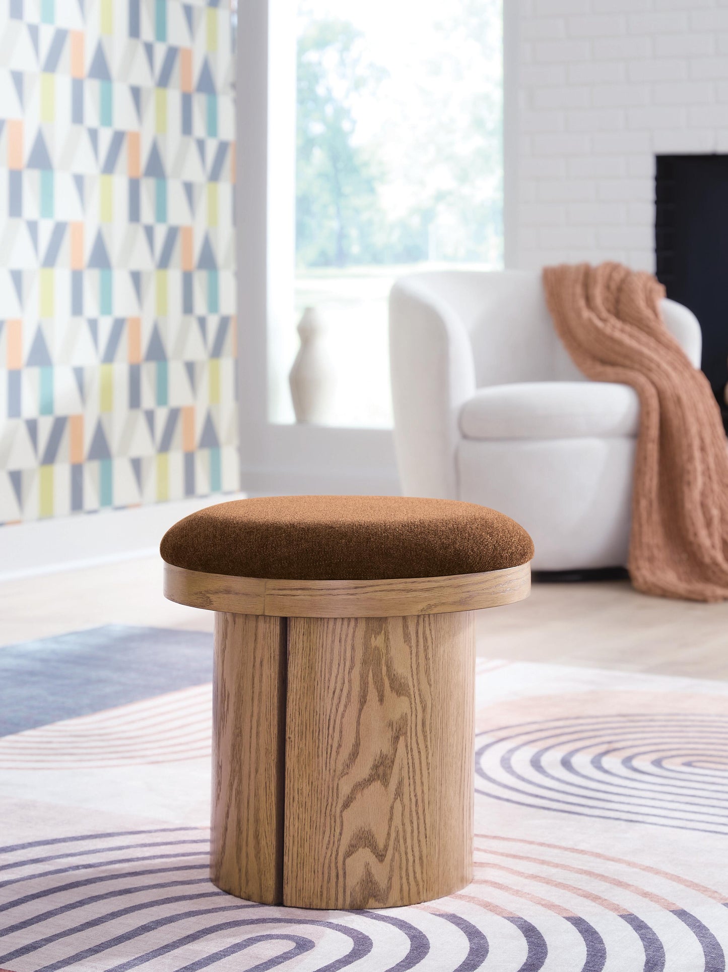 Haines Furniture Outlet - Ashley Furniture - Lewisen Stool - Accent Ottoman - A3000847