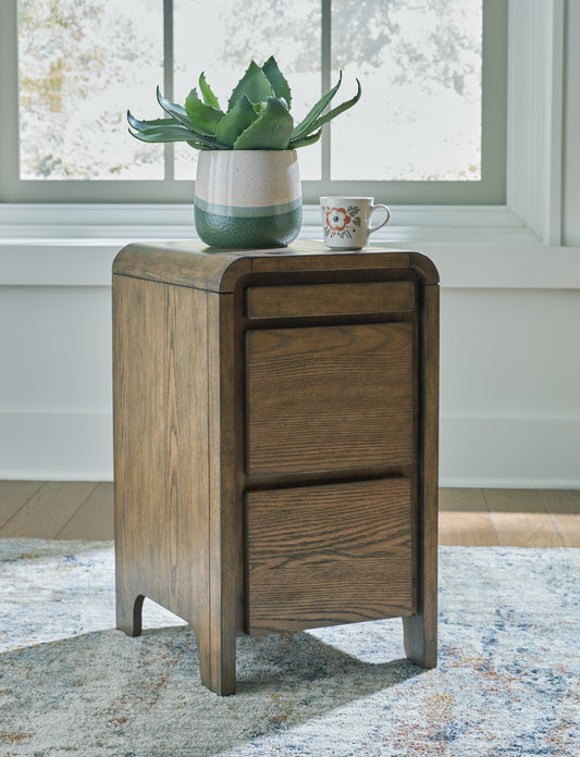 Haines Furniture Outlet - Ashley Furniture - Jensworth Accent Table - Accent Table / Brown - A4000636