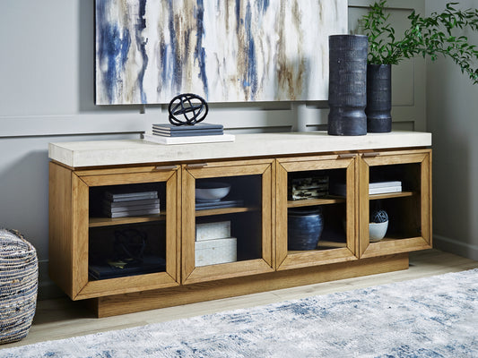 Haines Furniture Outlet - Ashley Furniture - Adanworth Accent Cabinet - Accent Cabinet - A4000731