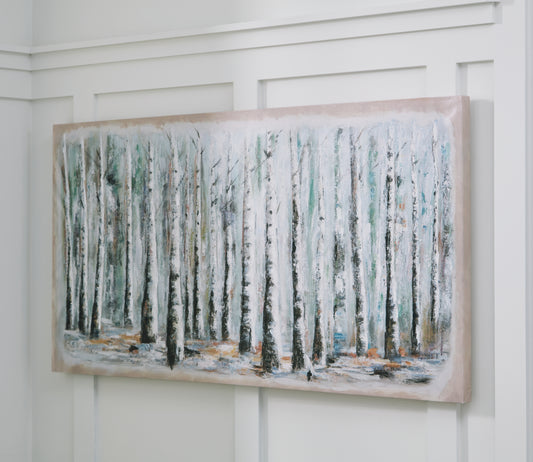 Haines Furniture Outlet - Ashley Furniture - Calbert Wall Decor - Wall Art / Multi - A8000392
