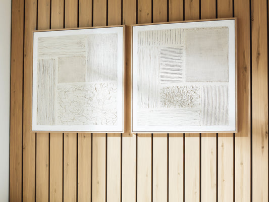 Haines Furniture Outlet - Ashley Furniture - Andorfield Wall Decor - Wall Art Set (Set of 2) - A8000517