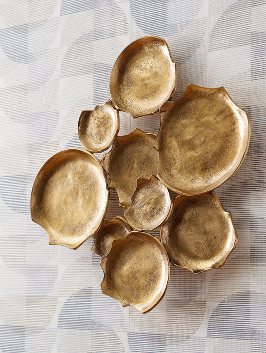 Haines Furniture Outlet - Ashley Furniture - Gageton Wall Decor - Wall Decor / Antique Gold Finish - A8010335
