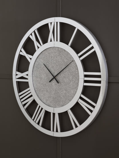 Haines Furniture Outlet - Ashley Furniture - Reinport Wall Decor - Wall Clock / Mirror - A8010389