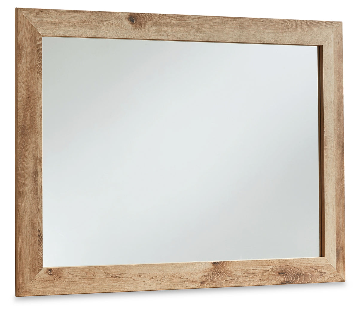 Haines Furniture Outlet - Ashley Furniture - Hyanna Bedroom - Bedroom Mirror / Tan Brown - B1050-36