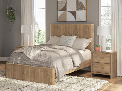 Haines Furniture Outlet - Ashley Furniture - Gramburg Bedroom - Full Panel Platform Bed - PCB1121B9