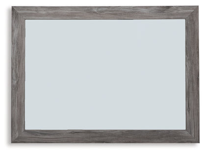 Haines Furniture Outlet - Ashley Furniture - Bronyan Bedroom - Bedroom Mirror / Dark Gray - B1290-36