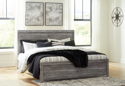 Haines Furniture Outlet - Ashley Furniture - Bronyan Bedroom - Dresser and Mirror / Dark Gray - B1290B1